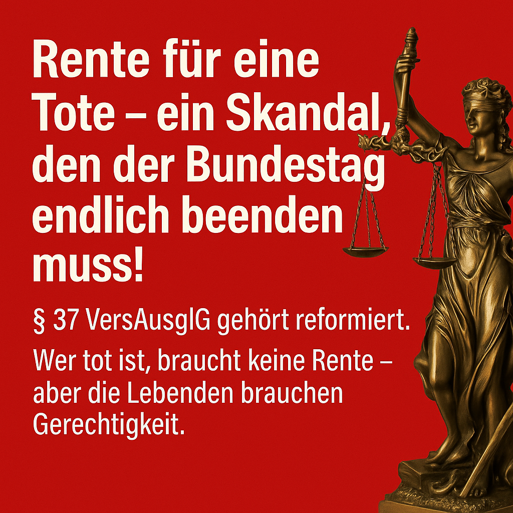 Ergänzende rechtliche Überlegung – Versorgungsausgleich