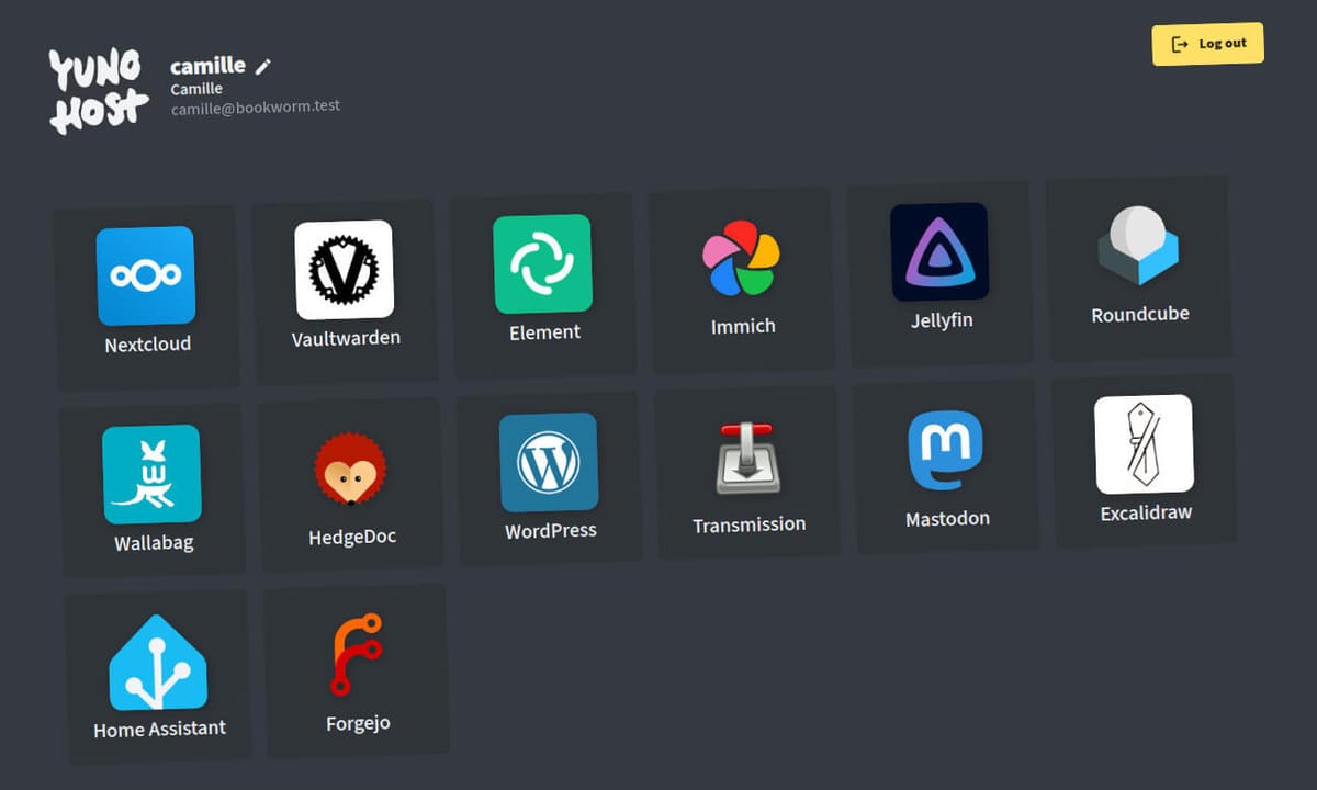 Installation von Ghost auf YunoHost-Systemen