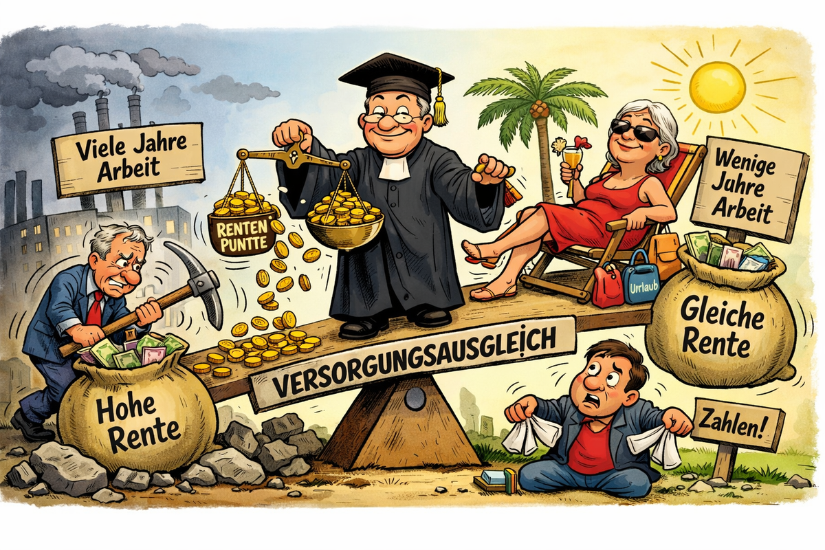 Versorgungsausgleich: Was sich ändert, was bleibt, und was niemanden zu interessieren scheint