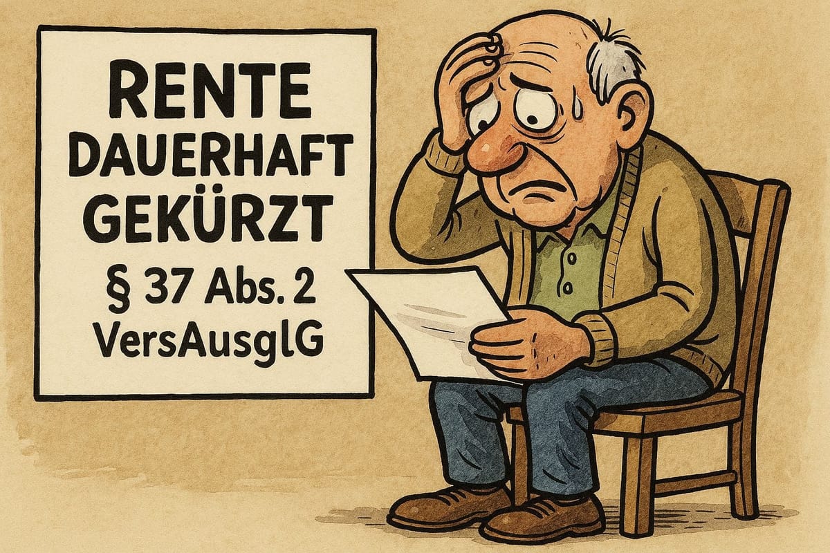 Die stille Enteignung – Versorgungsausgleich und die 36-Monats-Falle des § 37 VersAusglG